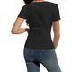 thumbnail image 2 of Camisetas de manga corta para mujer, camisetas cortas informales de verano con cuello redondo, moda XBTCLXEBCO short sleeve, 2 of 4