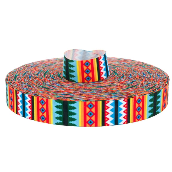 Country Brook Design® 7/8 inch Summer Pines Grosgrain Ribbon, 10 Yards