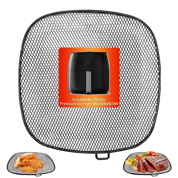 GWY Air Fryer Basket for Philips HD9630, 9"×8.6" Stainless Steel Replacement Tray