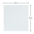thumbnail image 6 of Better Homes & Gardens Heavyweight PEVA Shower Liner, 70" W x 72" H, White, 6 of 7