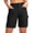 Black Womens Shorts, variant on Womens Cargo Shorts Summer Hiking Elastic Waisted Straight Leg Going Out Short for Women with Multi-Pockets