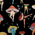 thumbnail image 4 of Funny Mushroom Butt Shower Curtain, Fun Cute Sexy Butt 70S 80S Fabric Shower Curtains for Bathroom Hippie Psychedelic Aesthetic Colorful Unique Cool Cloth White Shower Curtain with 12 Hooks,70X70, 4 of 5