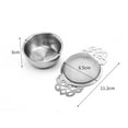 thumbnail image 3 of FOMIYES Home Use Stainless Steel Tea Filter for Loose Leaf Tea and Herbal Brewing, 3 of 8
