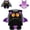 Purple Bat, variant on 8'' Reversible Pumpkin Bat Plushie Pillow, 2-in-1 Transforming Stuffed Animals with Zipper, Soft and Cute Bat Plush Toys Gift, Christmas Birthday Gift Halloween Decorations for Boys Girls