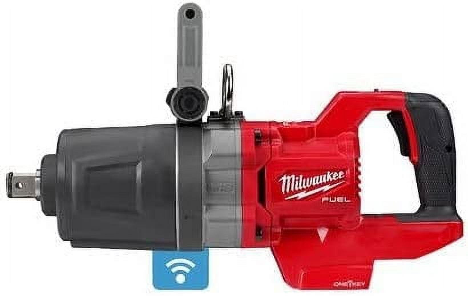 Milwaukee M18 FUEL 1 in. D-Handle High Torque Impact Wrench w/ ONE-KEY (Bare Tool) + Mazepoly Cleaning Cloth