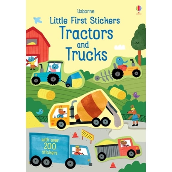 Pre-Owned Little First Stickers Tractors and Trucks (Paperback) 1805317792 9781805317791