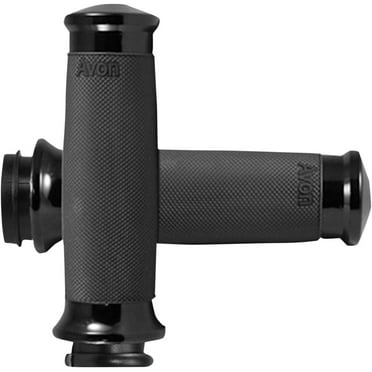 Avon Grips  CC-86-ANO-FLY; Custom Contour Grips W / F-B-W Throttle Black