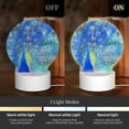thumbnail image 3 of Daiia Peacock Pattern Acrylic Night Light, LED Touch Light, Bedroom Night Light, Soft Glowing Lamp Perfect Gift for Mother's Day, Birthday, or Christmas, 3 of 9