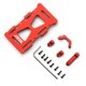 thumbnail image 1 of Placa de montaje de batería Ounissouiy para coche RC 1/24 Axial SCX24 Rojo, 1 of 6