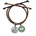 thumbnail image 1 of Pintura al Oleo Arte Bodegon de flores de invierno Pulsera Cuerda Mano Cadena Cuero Dinero Pulsera Unbranded M, 1 of 2
