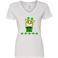 thumbnail image 3 of Inktastic St Patricks Day Clothes Women's V-Neck T-Shirt, 3 of 5