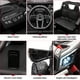 thumbnail image 4 of QinaQin Carro montable para niños Can-Am con licencia, UTV eléctrico de 12V con doble motor, control remoto, llantas todoterreno, luces LED y suspensión de resortes, 4 of 7