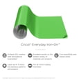 thumbnail image 3 of Vinil de Transferência Térmica Cricut Everyday Neon Verde, 3 of 7