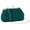 Green, variant on Women's Faux Fur Clutch Pearl Beaded Handle Removable Chain Crossbody Evening Handbag Light Pink