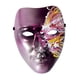thumbnail image 5 of Máscara de mascarada Cosplay Máscara de graduación versátil Cubierta facial Novedad Máscara facial para hombres para Púrpura, 5 of 8
