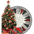 thumbnail image 2 of Falda Pie De Arbol Navideño Decoracion Copos Nieve 122cm Xtellar blanco, 2 of 4