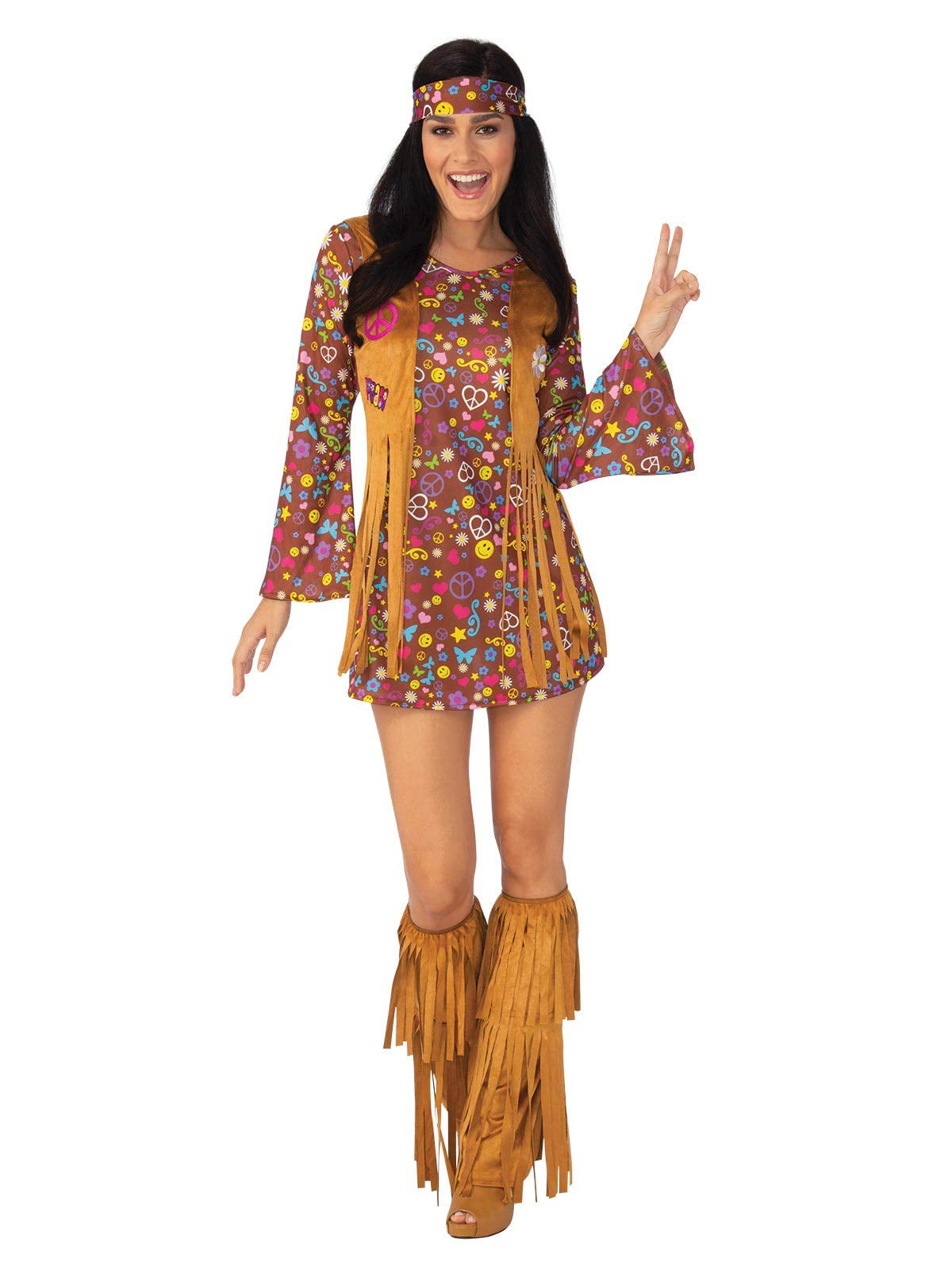 Morph Costumes Hippie Costume Women 70s Costume For Women 70's Dress ...