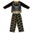 thumbnail image 1 of DC Comics Batman Costume Cosplay Manches Longues Ensemble de Pyjama 2 Pcs - Taille 6, 1 of 2