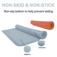 thumbnail image 3 of LinenLoon Napperons en Silicone pour Enfants. Napperons pour Bébés et Tout-Petits Résistants aux Taches Antidérapants Réutilisables pour Table à Manger. Tapis Alimentaire Portable (Lot de 2.Mistyred&LightGrey), 3 of 5