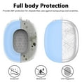 thumbnail image 5 of 3-in-1 Silicone Case Cover for AirPods Max Headphones, Anti-Scratch Ear Pad Case Cover/Ear Cups Cover/Headband Cover for AirPods Max(Sky Blue), 5 of 6