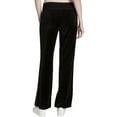 thumbnail image 2 of New  Calvin Klein Performance Women's Velour Track Pants XL Black/Merlot 6866-3, 2 of 2