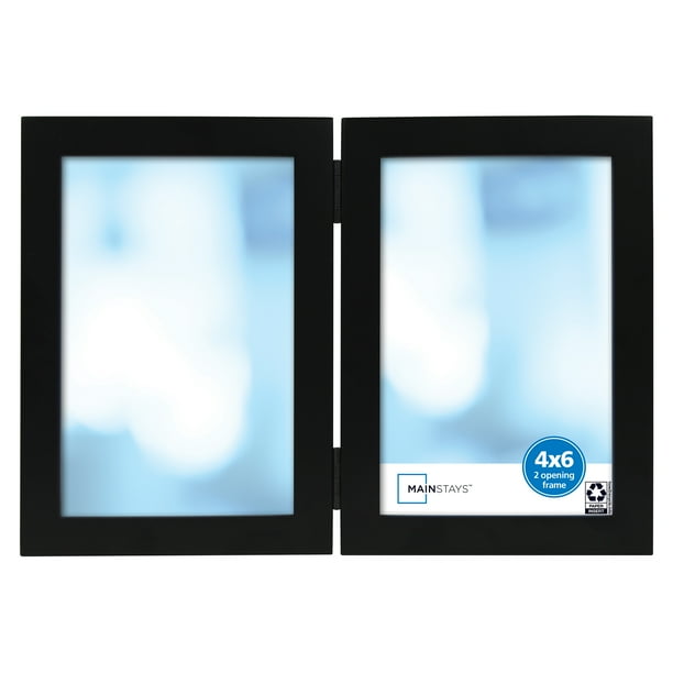 Mainstays Folding Black Picture Frame
