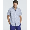 thumbnail image 3 of Real Essentials Men's Regular-Fit Short-Sleeve Poplin Shirt (Available In Big & Tall), 3 of 6