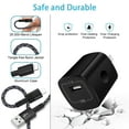 thumbnail image 4 of Compatible for iPhone Charger, HOOTEK Charger Block Cube Phone Charger 2Pack 10FT Lightn-ing Cable Cord Fast Charging Cord USB Wall Chargers Plug Adapter Compatible for iPhone14/13/12/11, Black, 4 of 9