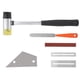 thumbnail image 2 of Kit De Herramientas Para Trastes De Guitarra, Herramientas De Pulido De Guitarra De Metal Tubular, Actuaciones Para Amantes De La Música De Guitarra, Hogar EOTVIA Guitar Fret Hammer, 2 of 8