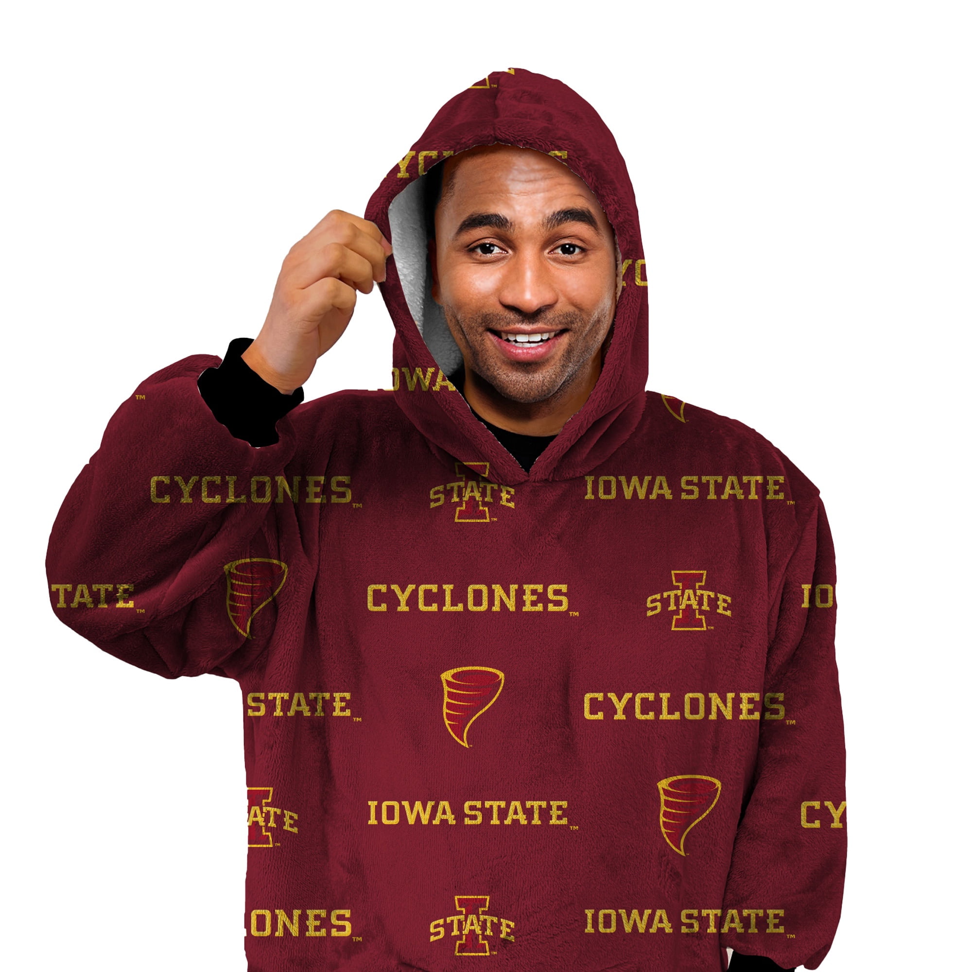 NCAA Unisex Iowa State Cyclones FAN CAPE Game Day Fan Apparel