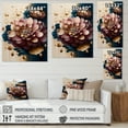 thumbnail image 4 of Designart Deep Pink Dahlia Floral Design II Canvas Wall Art, 4 of 5