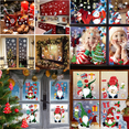 thumbnail image 4 of Christmas Snowflake Window Clings, Merry Christmas Window Clings for Party Decorations, 4 of 5