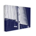 thumbnail image 2 of Stupell Navy Blue Nautical Boat Mast Landscape Photography Gallery Wrapped Canvas Print Wall Art, 2 of 5