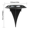 thumbnail image 7 of 2PCS Solar Ground Lights Uplight Sidelight, Bright Solar Outdoor Lights Walkway Lights, Waterproof Solar Pathway Lights for Yard Driveway Garden, 7 of 7