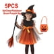thumbnail image 3 of Disfraz de fantasía de Halloween para niñas, vestido de diablo de fantasía para bebés, bruja de vampiro, Caperucita Roja, Carnaval, 3 of 5
