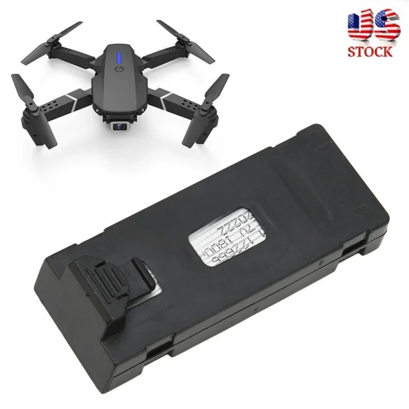 For E88 E88Pro E88Max Replacement 3.7V 1800Mah Li Ion Battery Rc Drone Battery