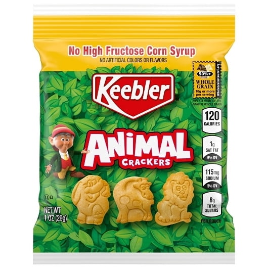 Keebler Animal Cracker Cookies, 1 Ounce, 150 Per Case