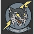 thumbnail image 2 of Men's Strange World Lightning Lynxes Graphic Tee Charcoal Heather Large, 2 of 5