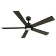thumbnail image 2 of CARRO 60 in. Color Changing Integrated LED Indoor Matte Black 10-Speed DC Ceiling Fan with Light Kit/Remote Control, 2 of 9