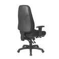 thumbnail image 3 of Pemberly Row High Back Multi Function Ergonomic Chair in Black Fabric, 3 of 4