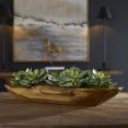 thumbnail image 4 of Uttermost 60205 Yuma 8" Tall Wood Faux Flora Planter - Natural, 4 of 5