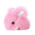 thumbnail image 1 of Rabbit Faux Tassel Keychain Bag Handbag Key Ring Car Key Pendant Jewelry, 1 of 2