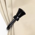 thumbnail image 3 of Reagan Curtain Rod Holdback - Black, 3 of 3