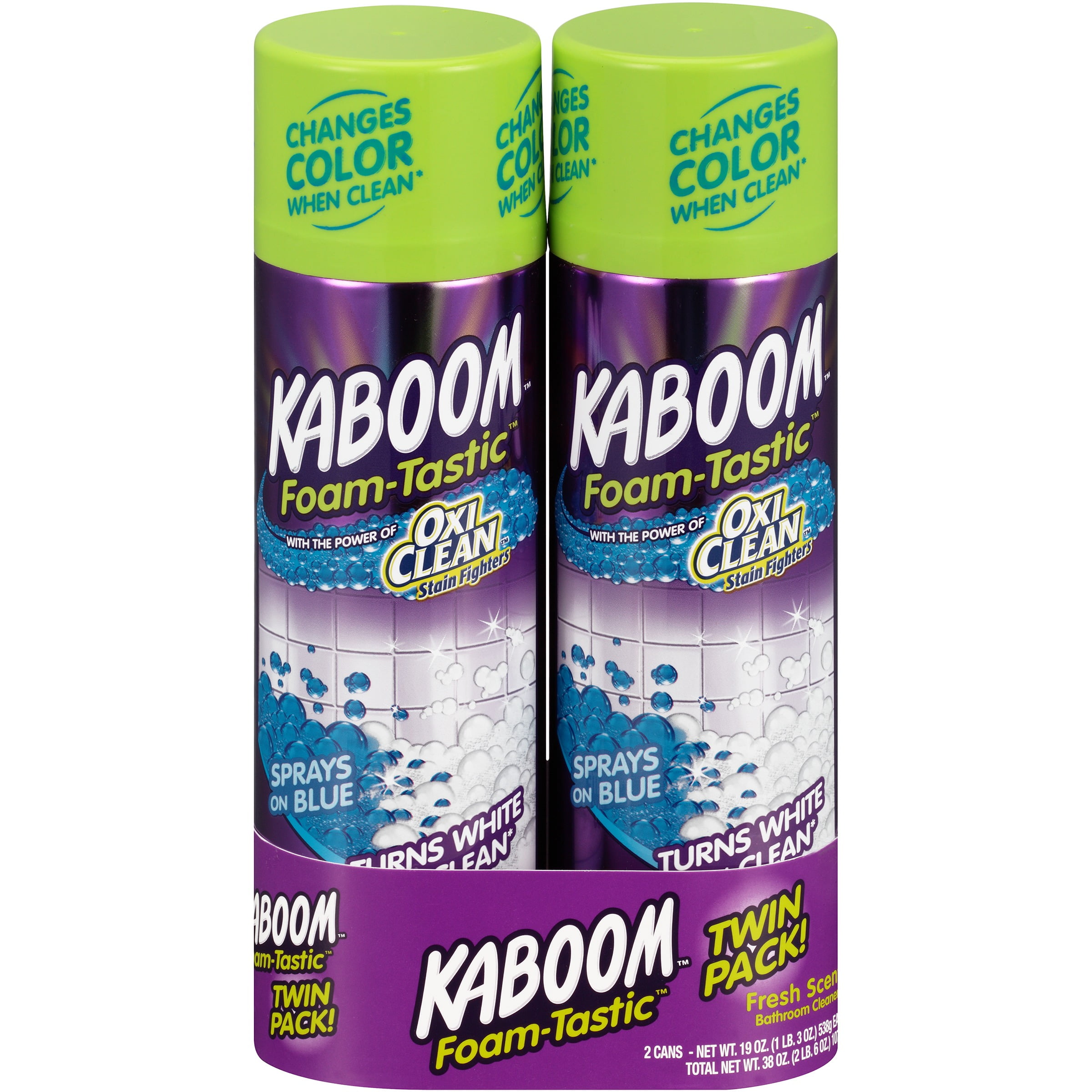 Kaboom™ FoamTastic™ Fresh Scent Bathroom Cleaner Twin Pack 219 oz