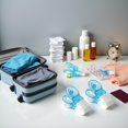 thumbnail image 4 of 4-piece blue portable pill extractor, pill extractor, blister packaging opener, no-contact easy-to-extract travel pill dispenser, medication aid tool pill organizer, 4 of 4