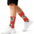thumbnail image 2 of 67 socks Funny Slang Print Crew Socks For Big K'ids B'oys Girls Novelty Casual Long Socks For School Teen Youth, 2 of 4