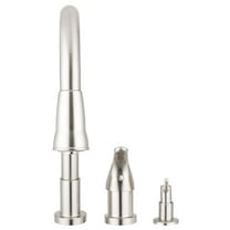 Pacific Bay Grandview Pull Down Kitchen Faucet with Soap Dispenser for Kitchens - Brushed Satin Nickel