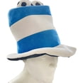 thumbnail image 6 of Jiibva Argentina Football Hat, National Flag High Cap Bowler Hats Football GameCelebration Party Halloween Headdress Sports Cap Fun Photo Prop Accessory, 6 of 7