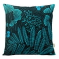 thumbnail image 1 of VargottamSquare Pillow Cover - Decorative Pillow Covers16x16 Inches,PrintedTeal BlueThemePillowcase, DecorativeSquareCushionCovers, 1 of 1