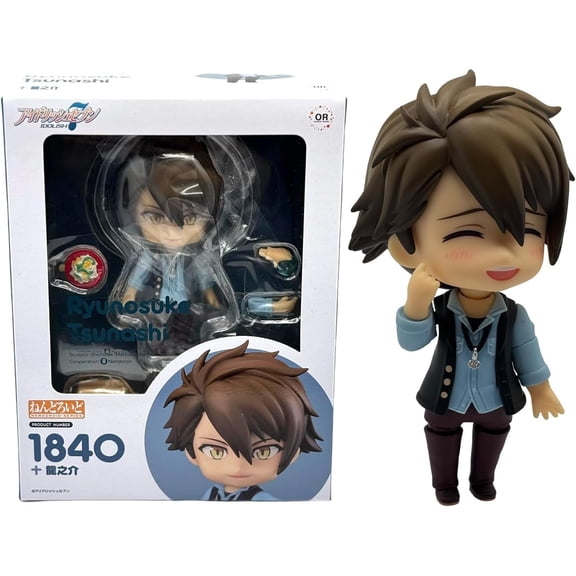 AURUS Ryunosuke Tsunashi Action Figure, GoodSmile Company Collectible, Includes Goya Chanpuru & Awamori Glass